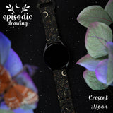 Episodic Drawing Enchanted Collection HD Watchband for Samsung, Garmin, Fossil, and More - Wear with style