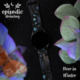 Episodic Drawing Enchanted Collection HD Watchband for Samsung, Garmin, Fossil, and More - Wear with style
