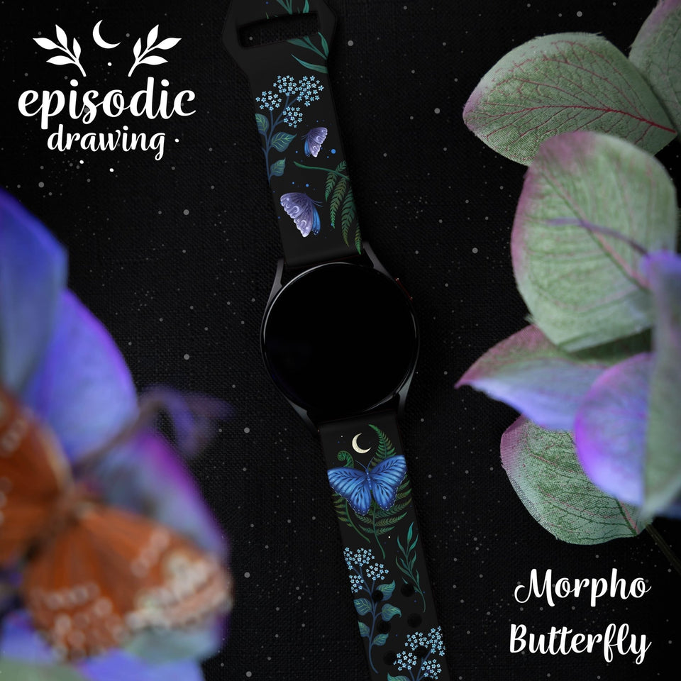 Episodic Drawing Enchanted Collection HD Watchband for Samsung, Garmin, Fossil, and More - Wear with style