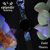 Episodic Drawing Enchanted Collection HD Watchband for Samsung, Garmin, Fossil, and More - Wear with style