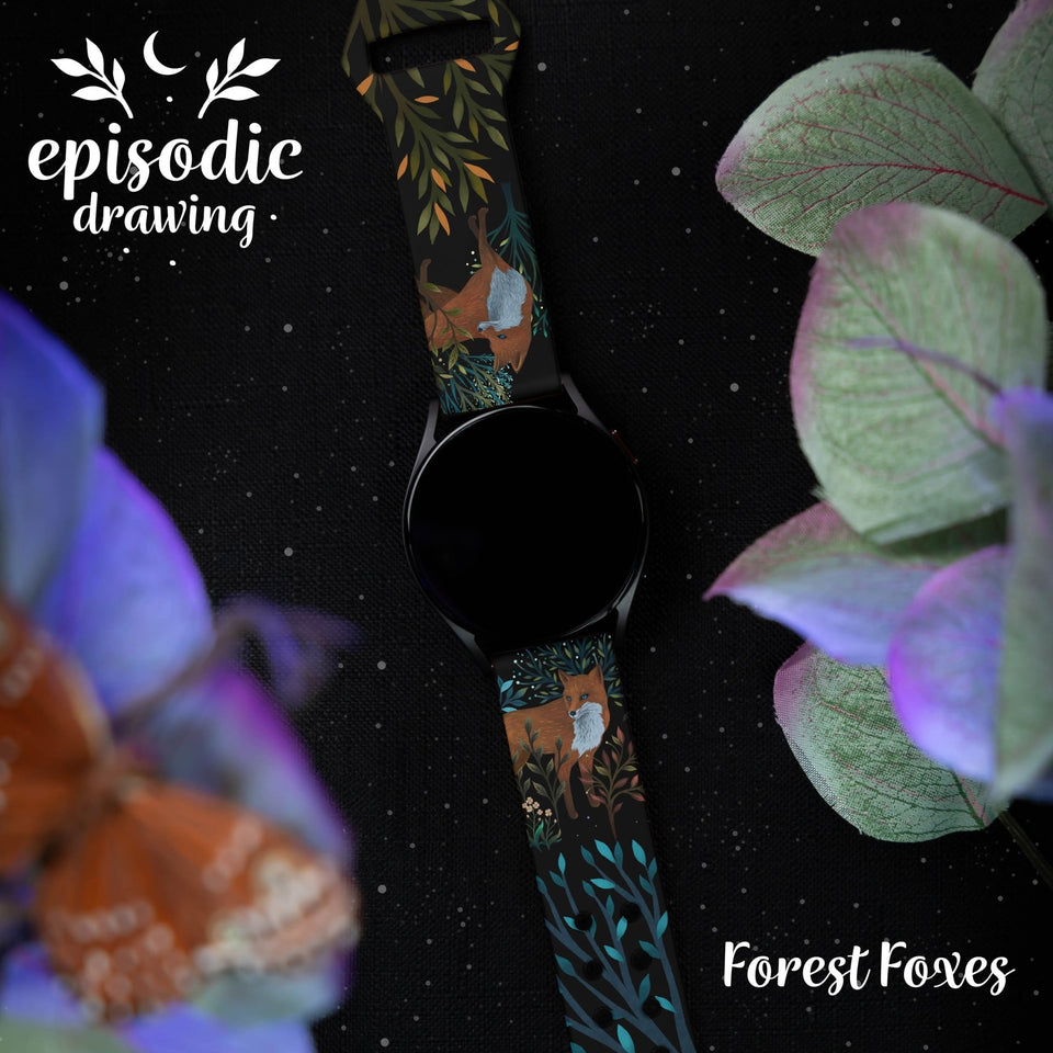 Episodic Drawing Enchanted Collection HD Watchband for Samsung, Garmin, Fossil, and More - Wear with style