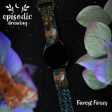 Episodic Drawing Enchanted Collection HD Watchband for Samsung, Garmin, Fossil, and More - Wear with style