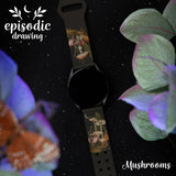 Episodic Drawing Enchanted Collection HD Watchband for Samsung, Garmin, Fossil, and More - Wear with style