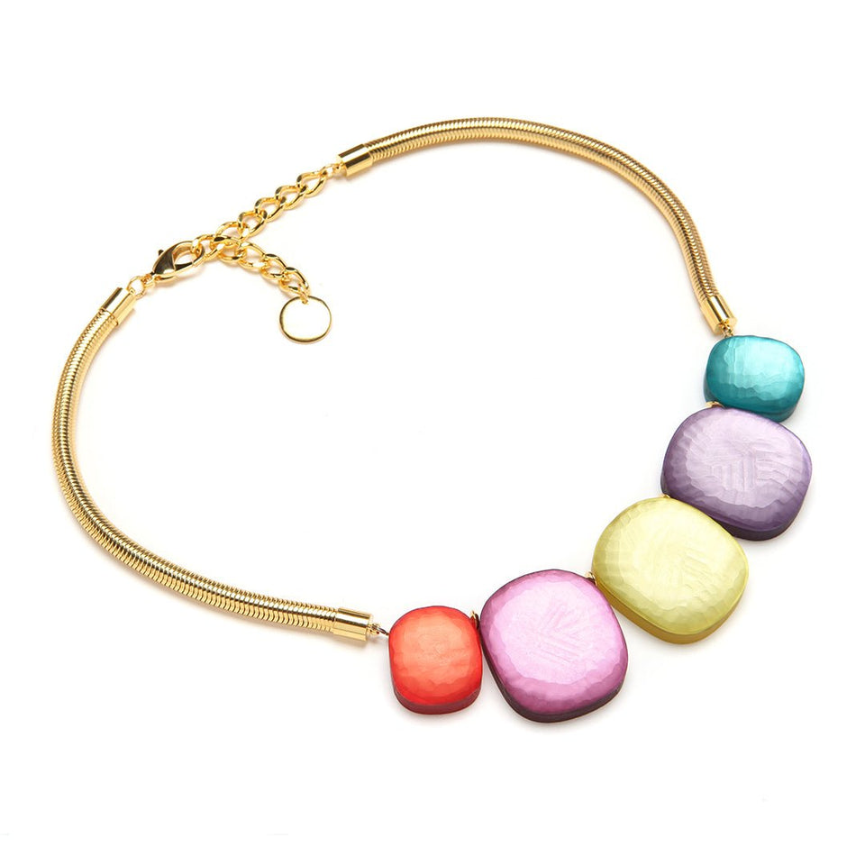 Esme Necklace Rainbow - Wear with style