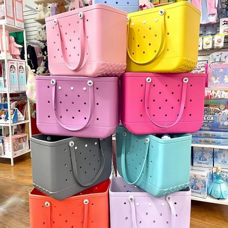 EVA Rubber Waterproof Fashion Beach Bags - Wear with style