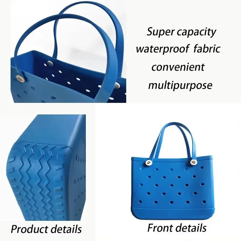 EVA Rubber Waterproof Fashion Beach Bags - Wear with style