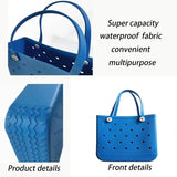 EVA Rubber Waterproof Fashion Beach Bags - Wear with style