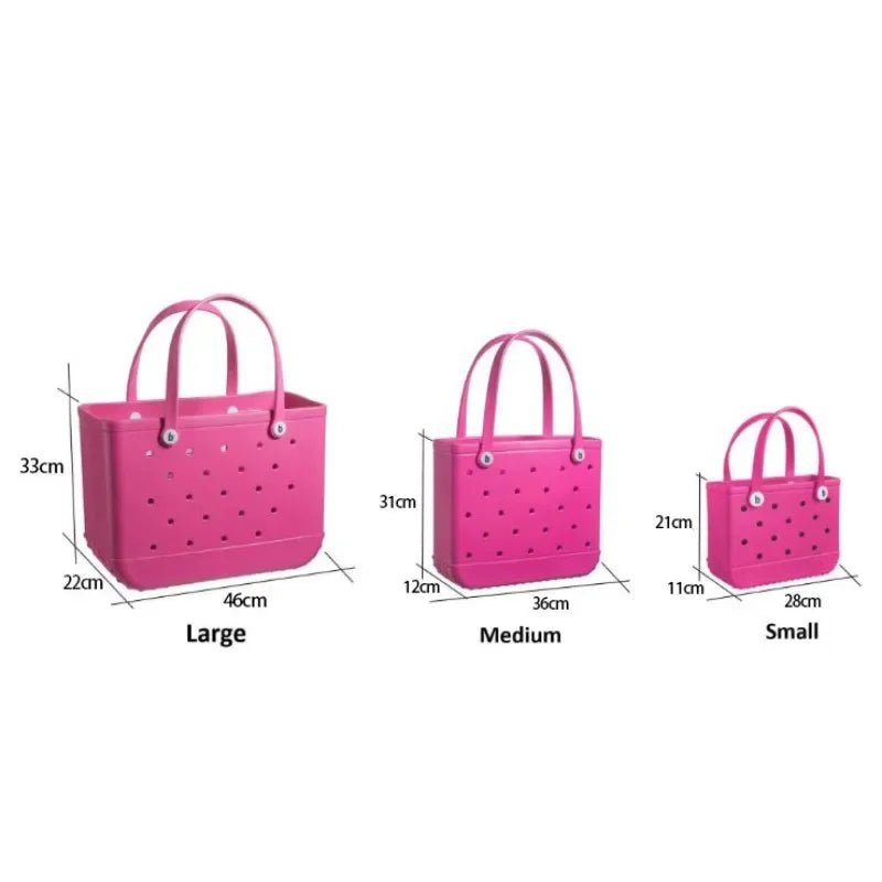 EVA Rubber Waterproof Fashion Beach Bags - Wear with style