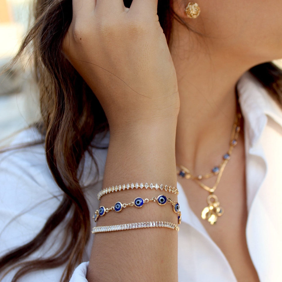 Evil Eye CZ Bracelets - Wear with style