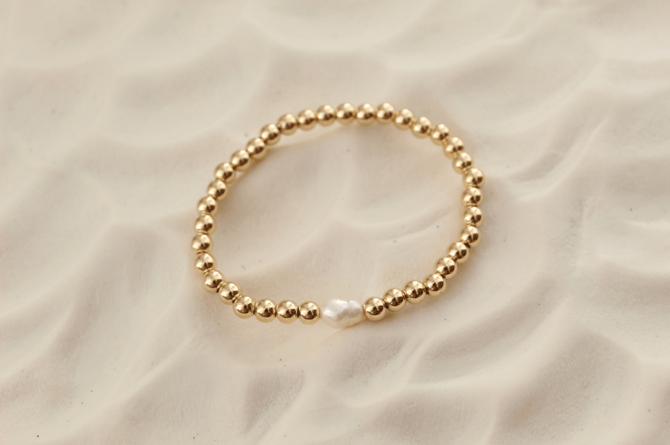 Evil Eye Pearl Beaded Bracelet Set Adjustable Evil Eye Bracelet - Wear with style
