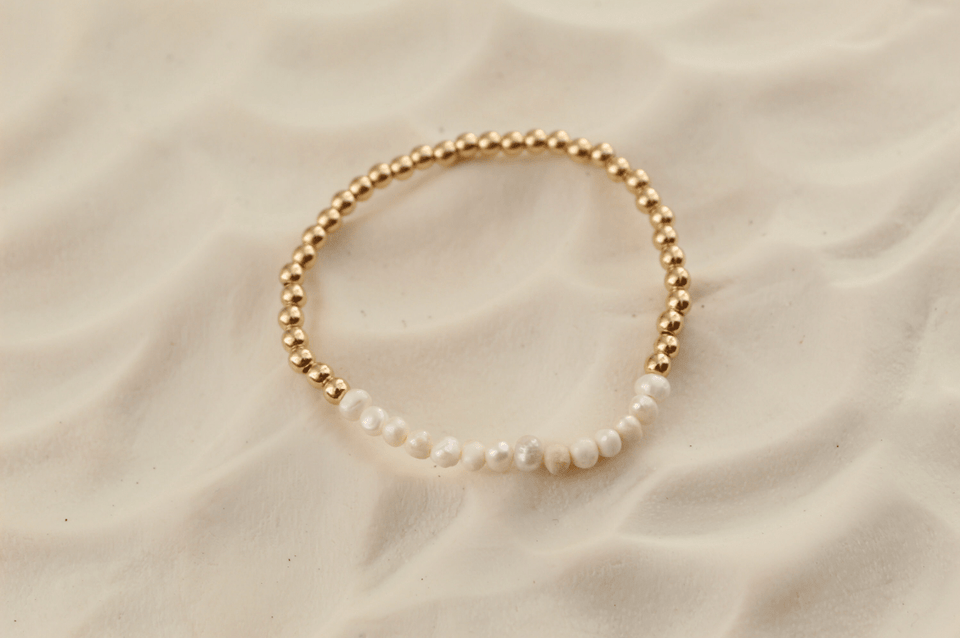 Evil Eye Pearl Beaded Bracelet Set Adjustable Evil Eye Bracelet - Wear with style