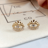 Evil Eye Stud - Wear with style