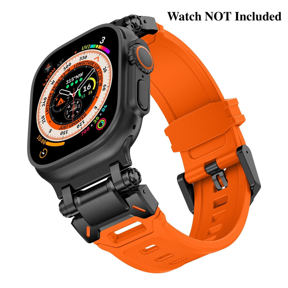 Explorer Silicone Band For Apple Watch - Wear with style