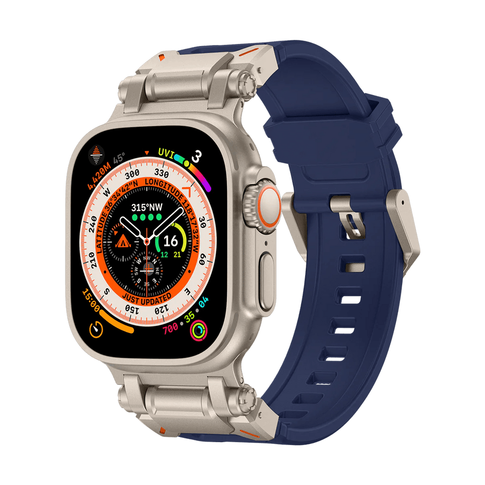 Explorer Silicone Band For Apple Watch - Wear with style