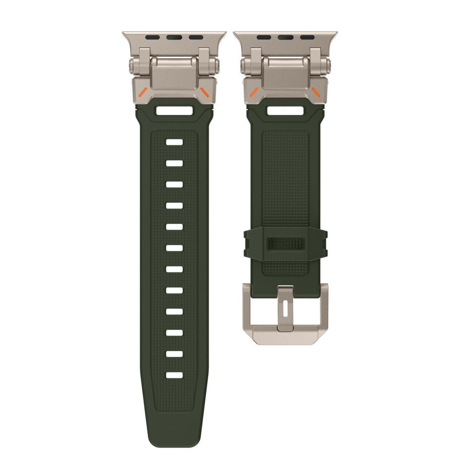 Explorer Silicone Band For Apple Watch - Wear with style