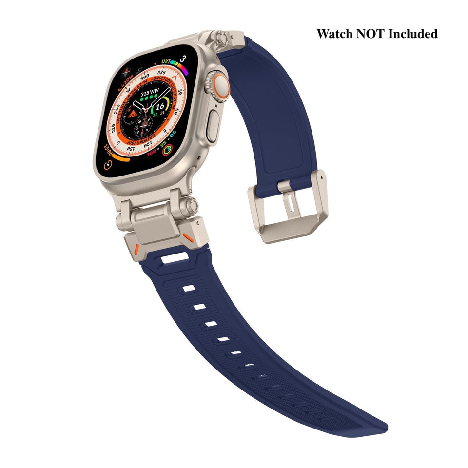 Explorer Silicone Band For Apple Watch - Wear with style