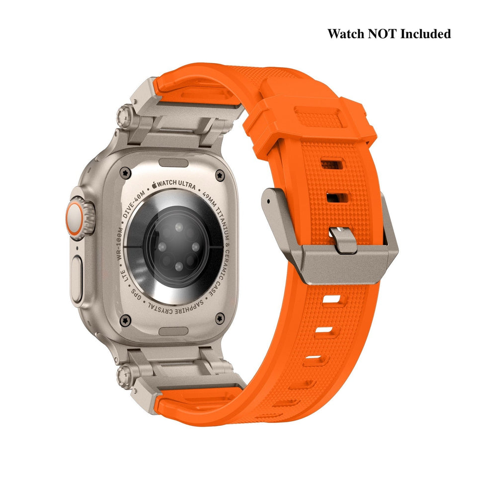 Explorer Silicone Band For Apple Watch - Wear with style