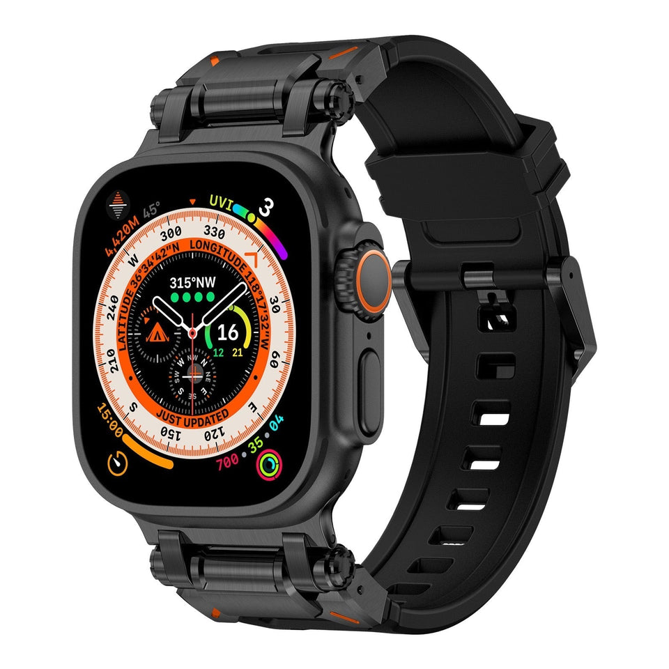 Explorer Silicone Band For Apple Watch - Wear with style