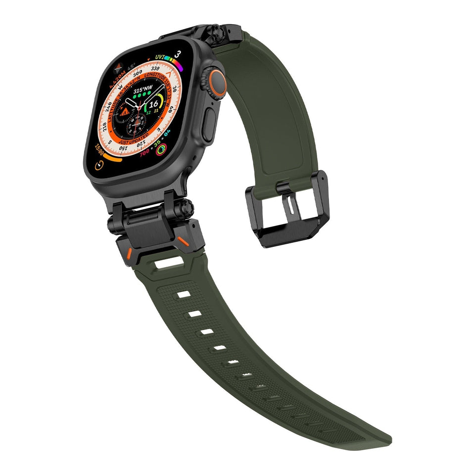 Explorer Silicone Band For Apple Watch - Wear with style