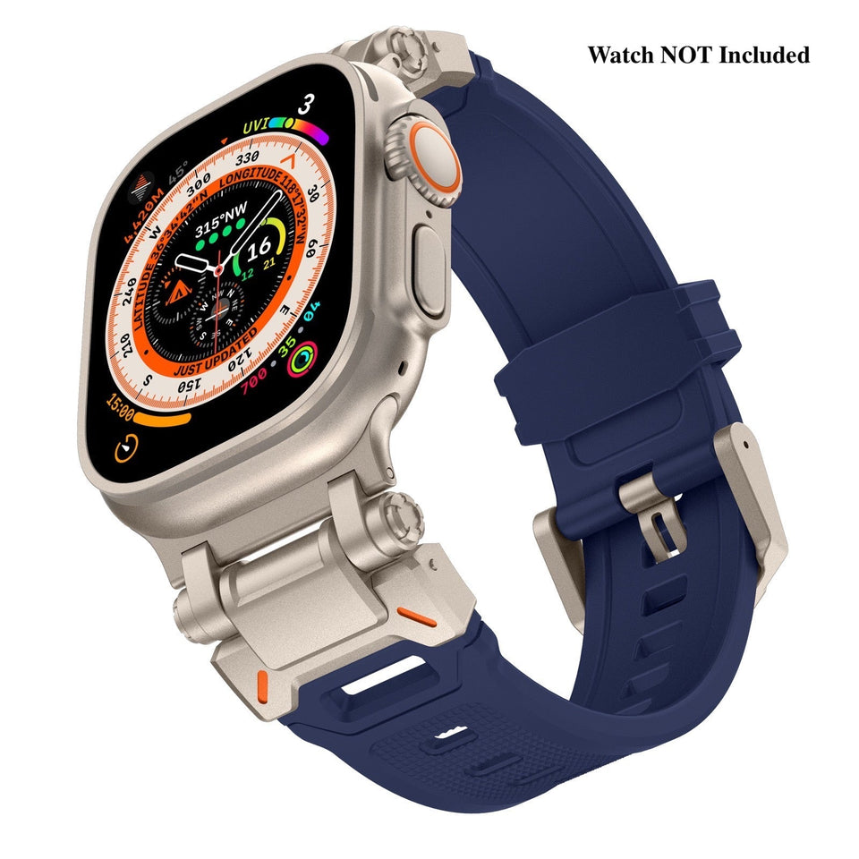 Explorer Silicone Band For Apple Watch - Wear with style