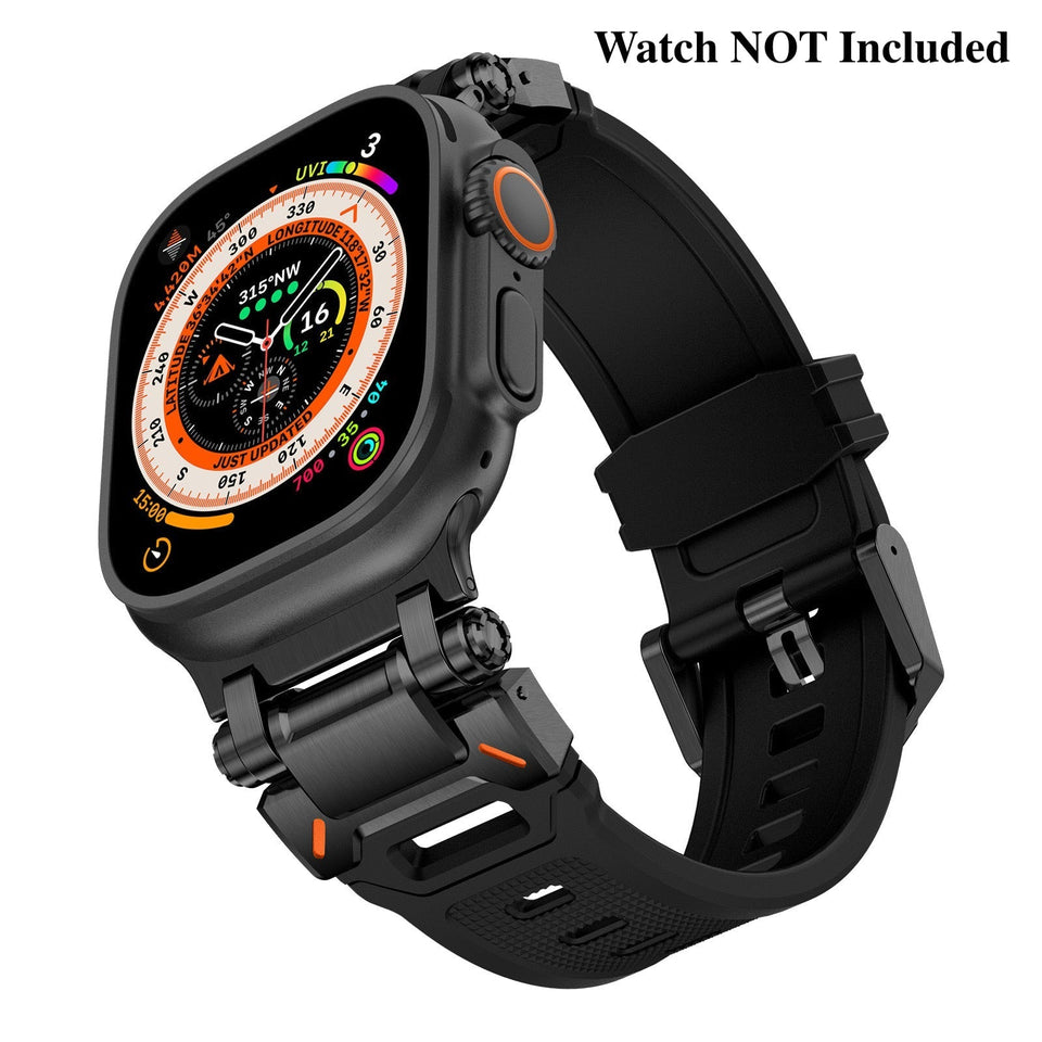 Explorer Silicone Band For Apple Watch - Wear with style