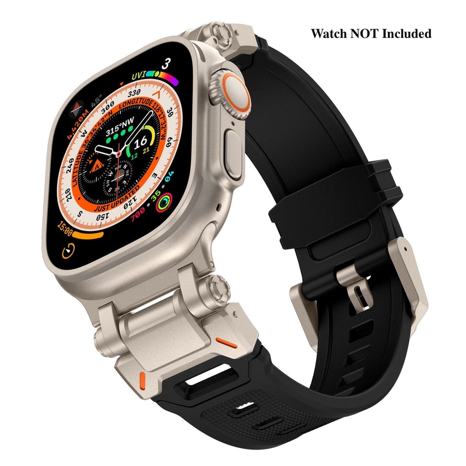 Explorer Silicone Band For Apple Watch - Wear with style