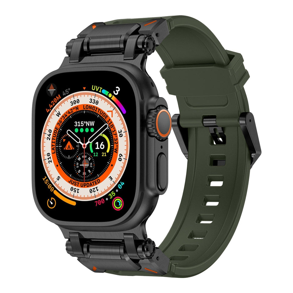 Explorer Silicone Band For Apple Watch - Wear with style