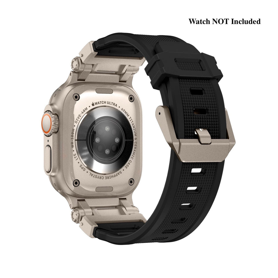 Explorer Silicone Band For Apple Watch - Wear with style