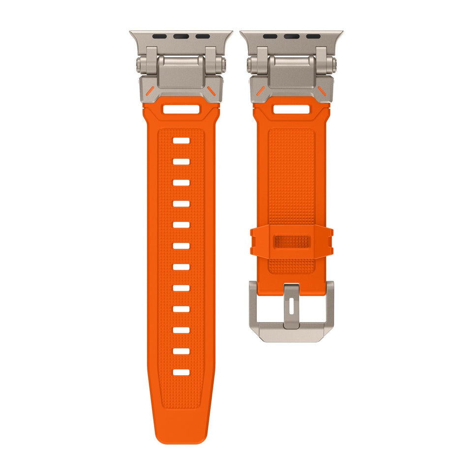 Explorer Silicone Band For Apple Watch - Wear with style