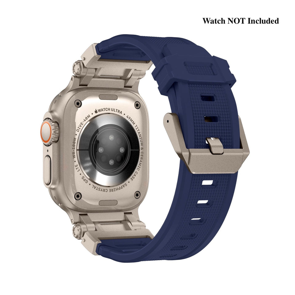 Explorer Silicone Band For Apple Watch - Wear with style