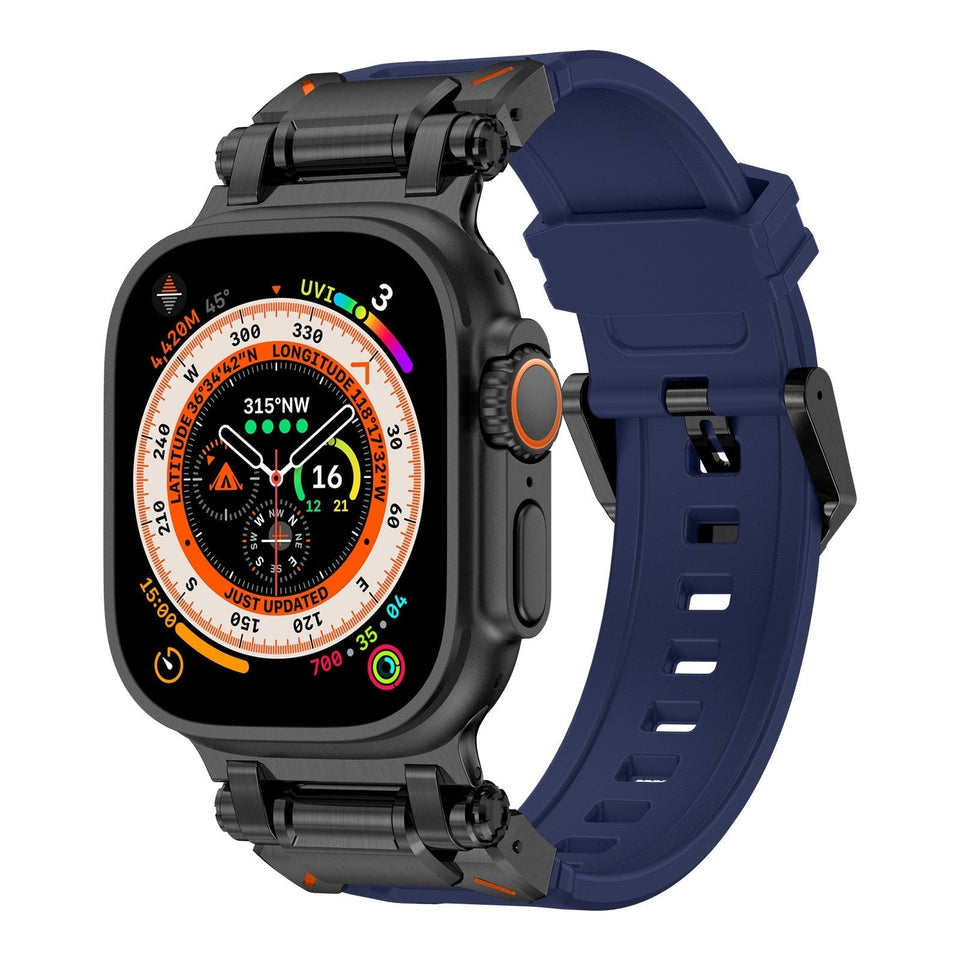 Explorer Silicone Band For Apple Watch - Wear with style