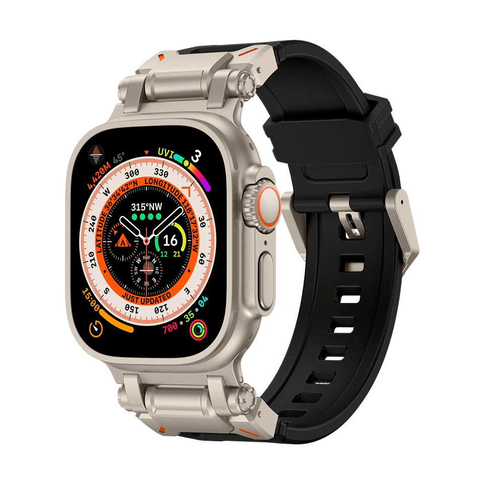 Explorer Silicone Band For Apple Watch - Wear with style