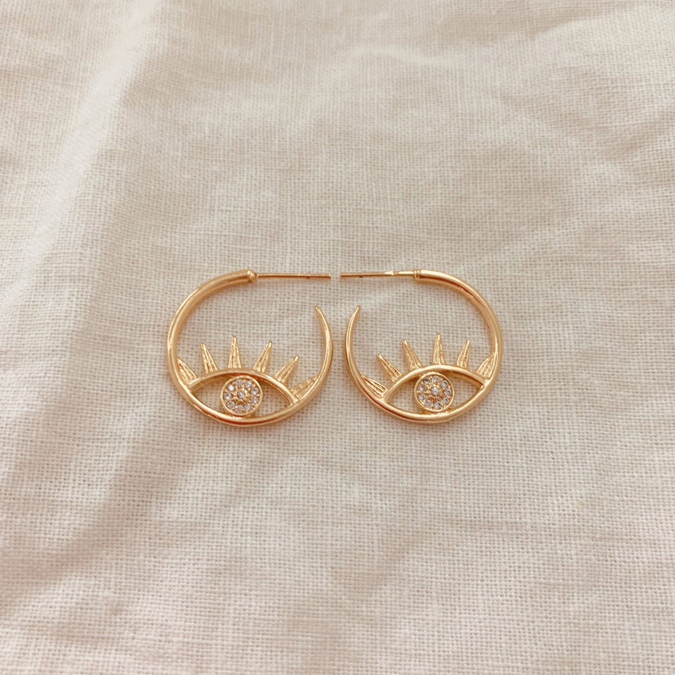 Eyes of Life Hoops - Wear with style