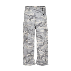 SNOW CAMO CARGO PANTS