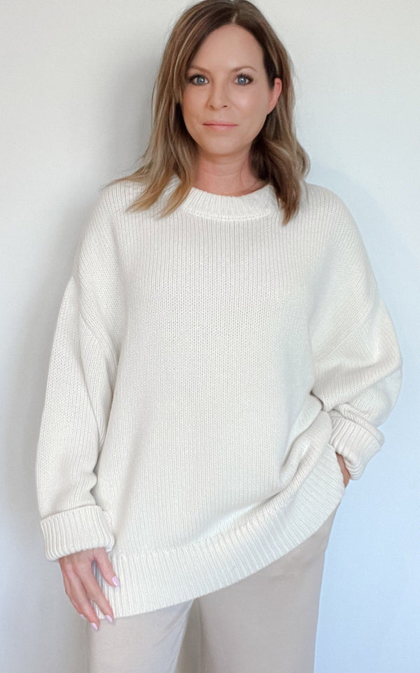 Fair Isle Sweater-Salt-Final Sale - Wear with style