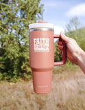 Faith Can Move Mountains 40 oz Tumbler - Wear with style