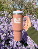 Faith Can Move Mountains 40 oz Tumbler - Wear with style