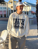 Faith Can Move Mountains Unisex Crewneck - Wear with style
