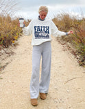 Faith Can Move Mountains Unisex Crewneck - Wear with style