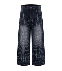 STAR RHINESTONE DENIM