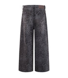NOIR FLORAL DENIM