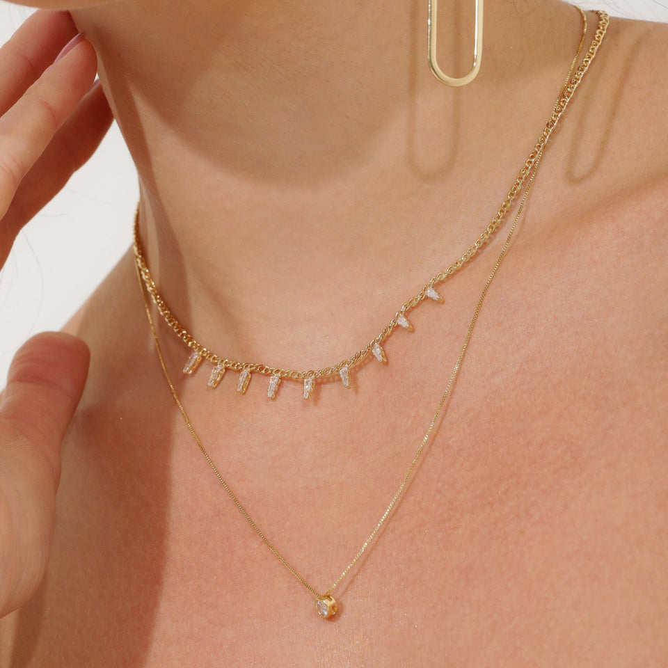 Farina CZ Necklace - Wear with style