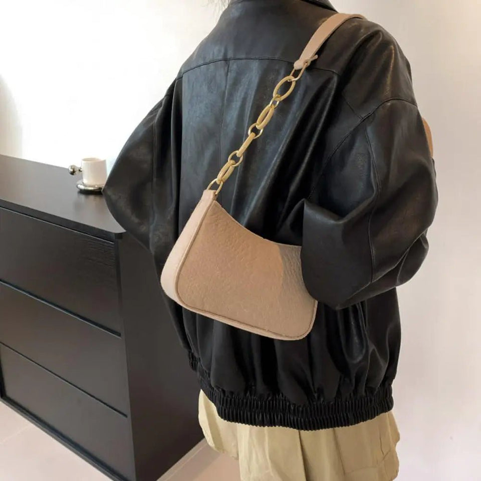 Fashion Felt Cloth Pattern Shoulder Bags - Wear with style