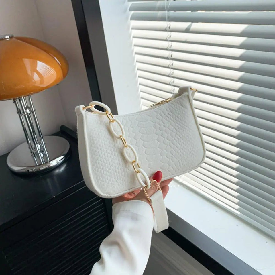 Fashion Felt Cloth Pattern Shoulder Bags - Wear with style