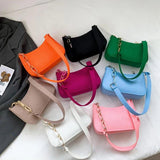 Fashion Felt Cloth Pattern Shoulder Bags - Wear with style