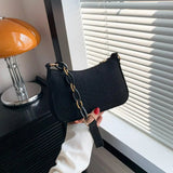 Fashion Felt Cloth Pattern Shoulder Bags - Wear with style