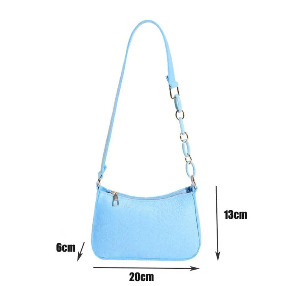 Fashion Felt Cloth Pattern Shoulder Bags - Wear with style
