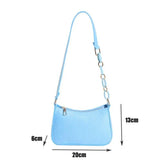 Fashion Felt Cloth Pattern Shoulder Bags - Wear with style