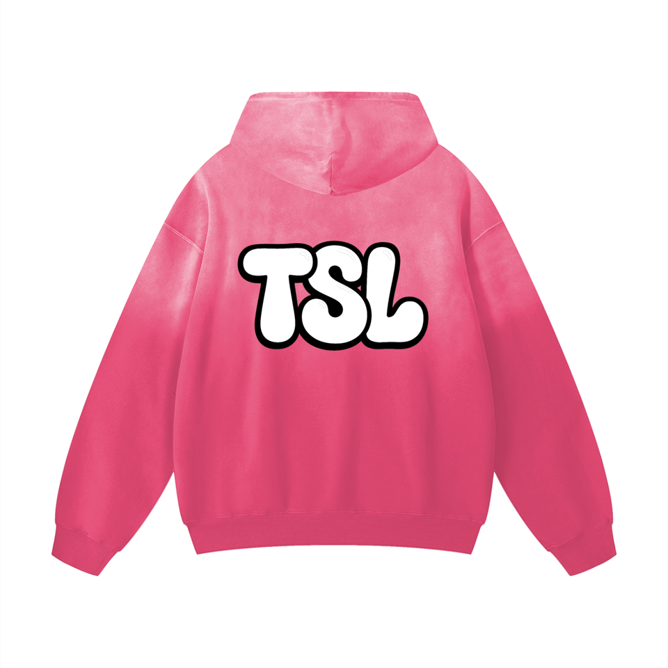 Bubble Oversized Fade Hoodie