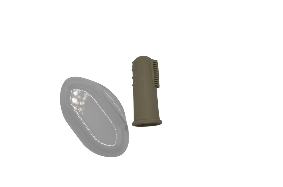 Finger Toothbrushes // Green Smoke - Wear with style